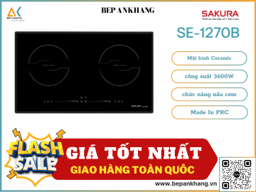 Bếp từ đôi SAKURA SE-1270B